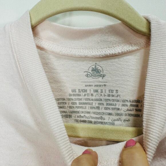 2021 Walt Disney World Spirit Jersey – Blush Pink with Gold Foil Logo Size Small - Picture 8 of 8